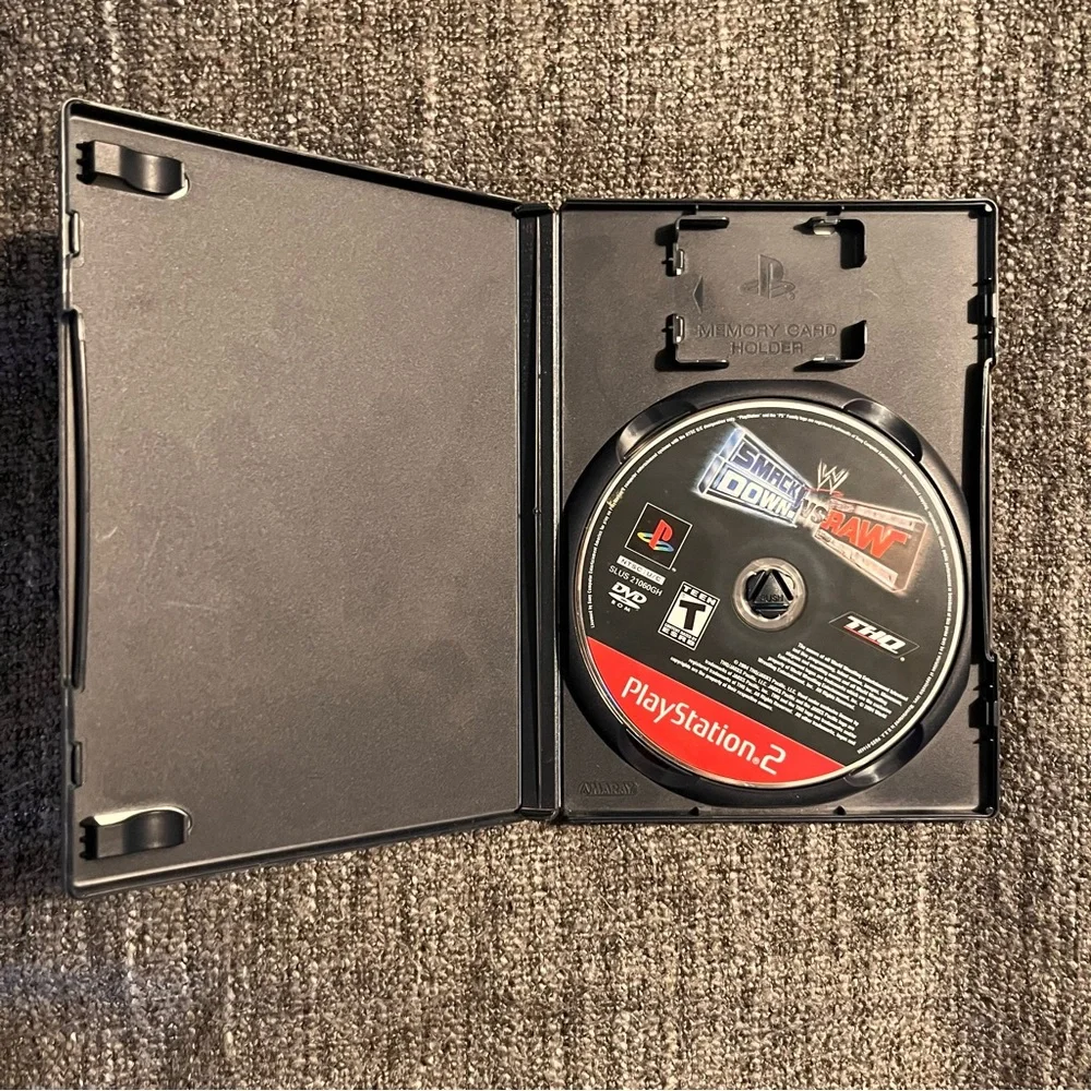 WWE Smackdown Vs. Raw Sony‎ Playstation 2 PS2 Game - Picture 2 of 4